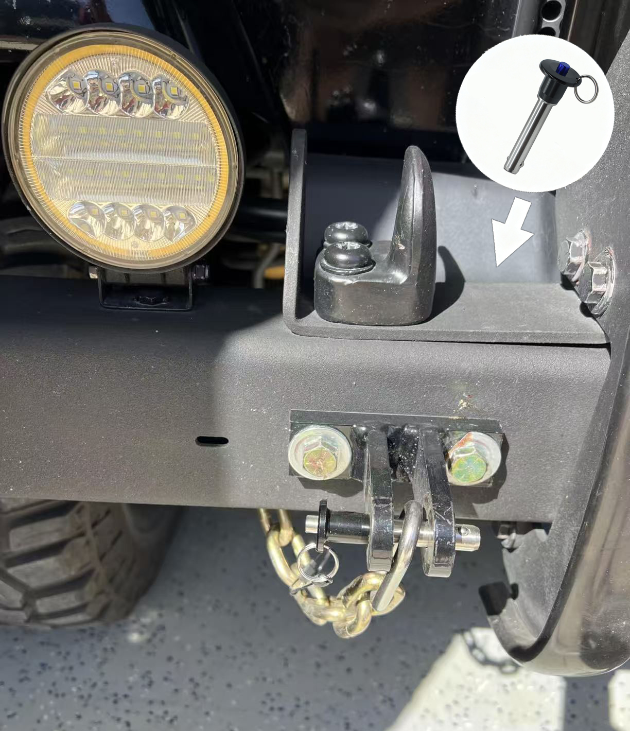 Discover how ball locking pins provide reliable trailer connection security. Made from high-strength steel and precision-engineered, these locking pins withstand road bumps and vibrations, ensuring your tow hitch remains secure and secure, giving you peac
